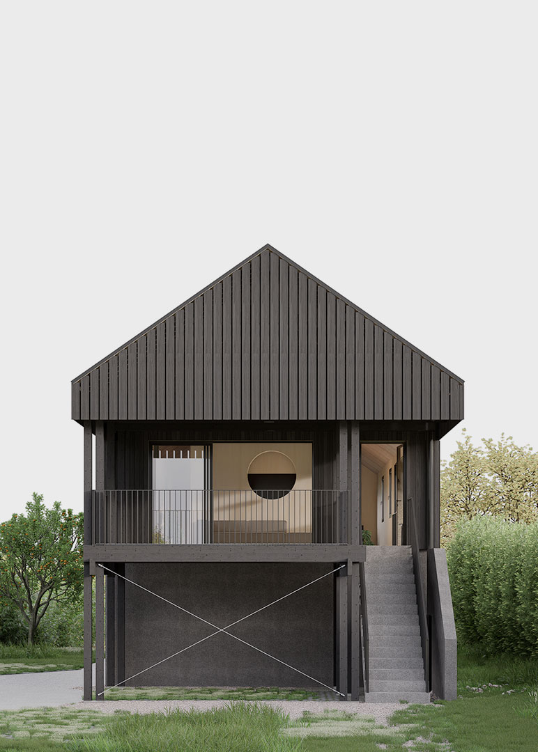 Construction d'un immeuble à usage mixte par l'atelier d'architectes Rupin Conq