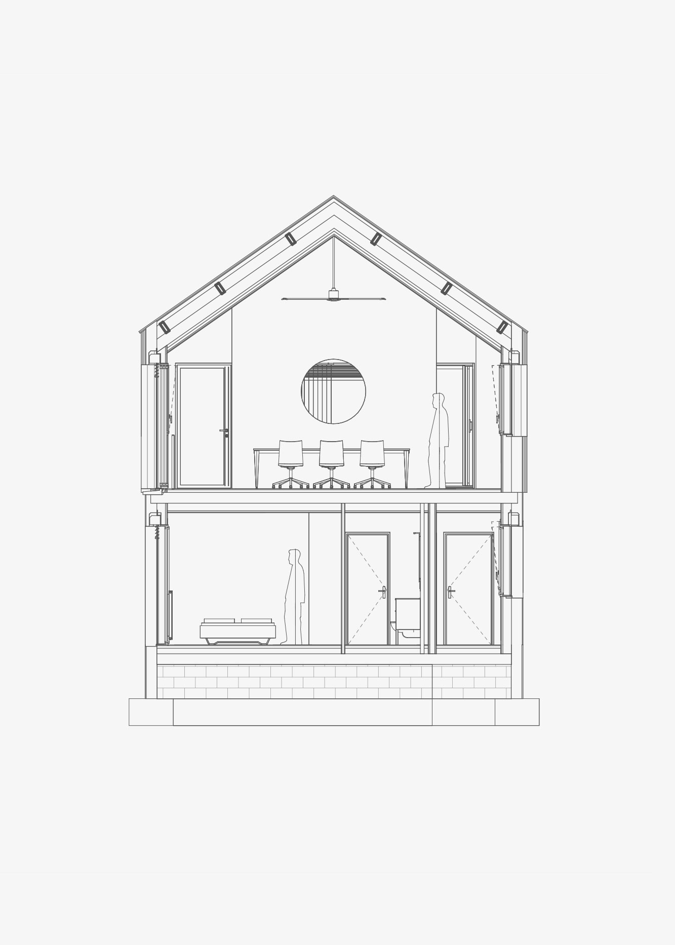 Dessin par l'atelier d'architectes Rupin Conq