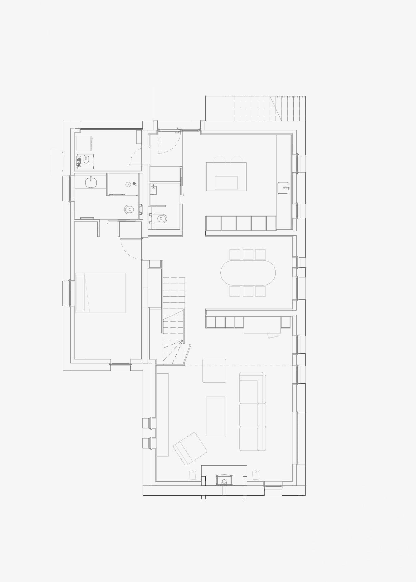 Dessin par l'atelier d'architectes Rupin Conq
