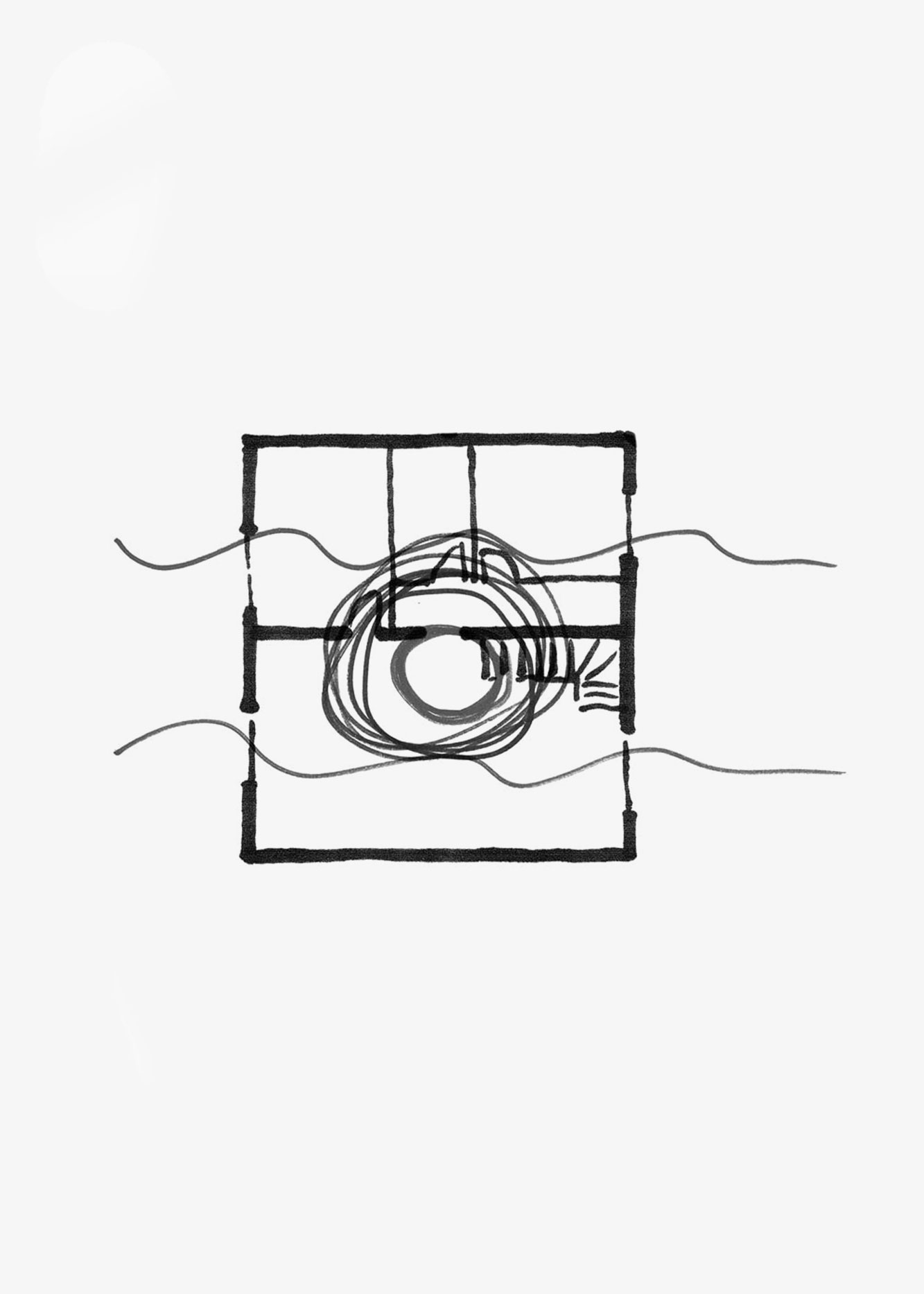 Dessin par l'atelier d'architectes Rupin Conq